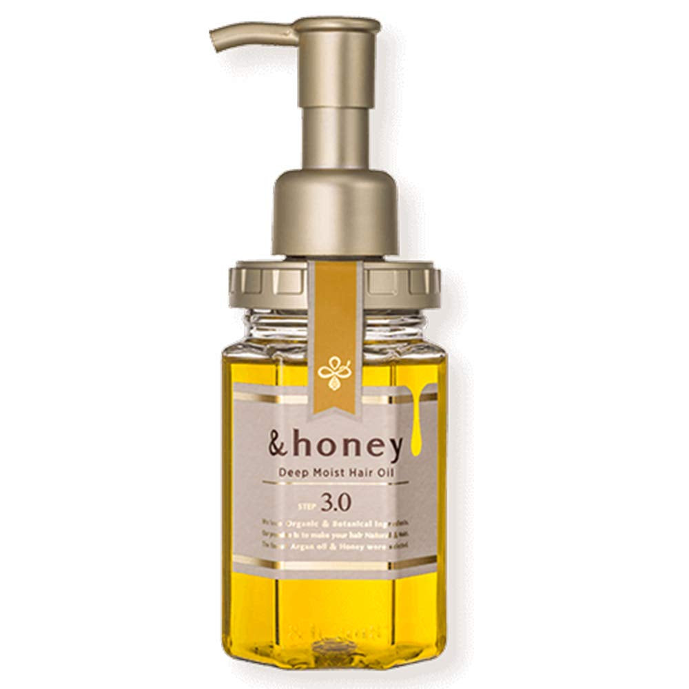 Yeeyzz&Honey Deep Moist Hair Oil Step3.0 (Moist Shine) 100Ml - Damask Rose Honey Sent (Green Tea Set)