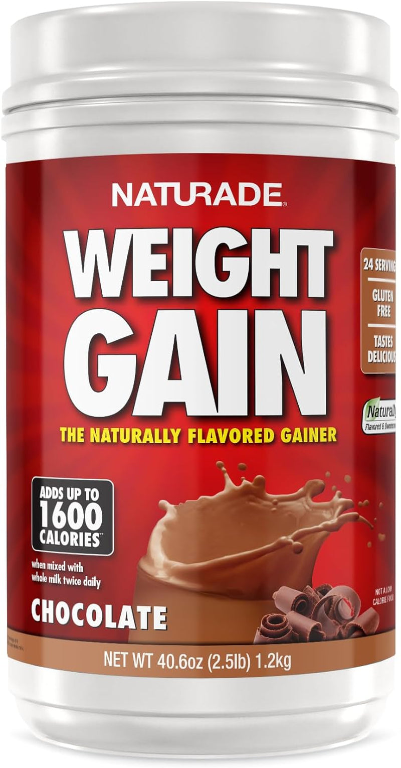 Naturade All Natural Weight Gain Drink Mix - Chocolate, 40.6 Ounce