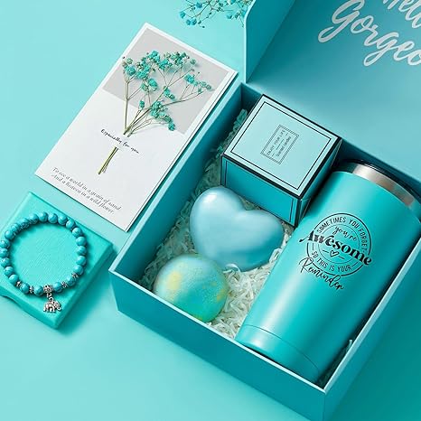 "Ultimate Relaxation Spa Gift Set - Perfect Birthday Surprise for Mom, Sister, Best Friend, Teacher, Nurse, or Coworker - Thoughtful and Personalized Christmas Gift for Women Who Deserve the Best"