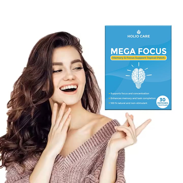 Mega Focus Patch – Natural Supplement for Focus & Concentration