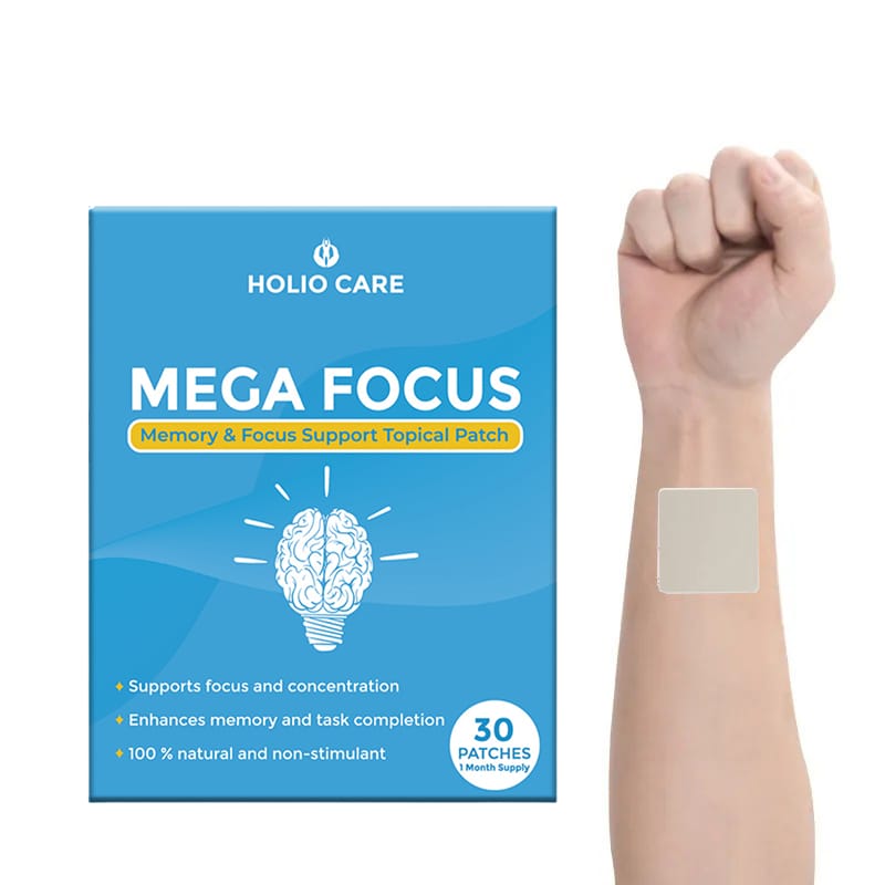 Mega Focus Patch – Natural Supplement for Focus & Concentration