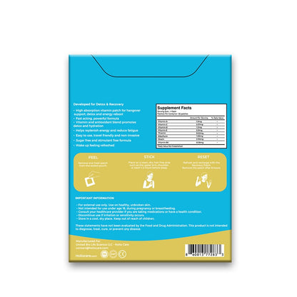 Reset+ Wellness Patch – Vitamin B12 & Green Tea Daily Support Patch