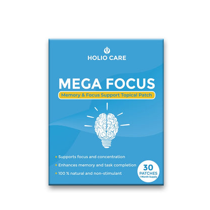 Mega Focus Patch – Natural Supplement for Focus & Concentration