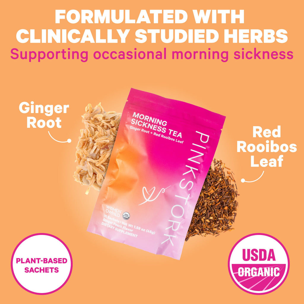 Morning Sickness Tea - Ginger Peach