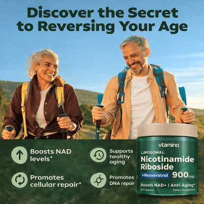 Nicotinamide Riboside + Resveratrol NAD+ booster – Holio Care