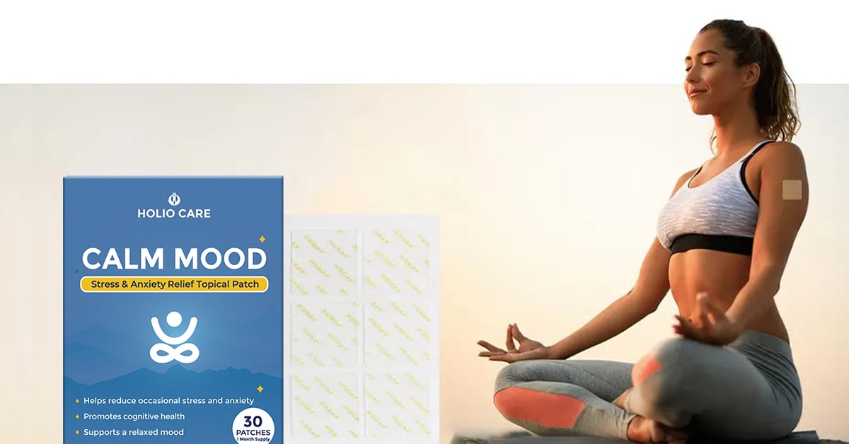 Holio Care Calm Mood Patch – Calm & Relaxation Support