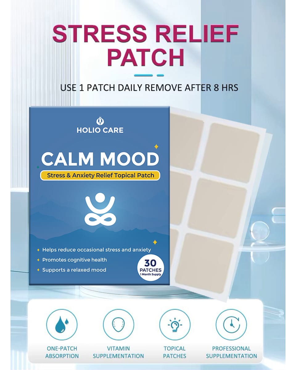 Holio Care Calm Mood Patch – Calm & Relaxation Support