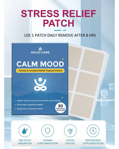 Holio Care Calm Mood Patch – Calm & Relaxation Support