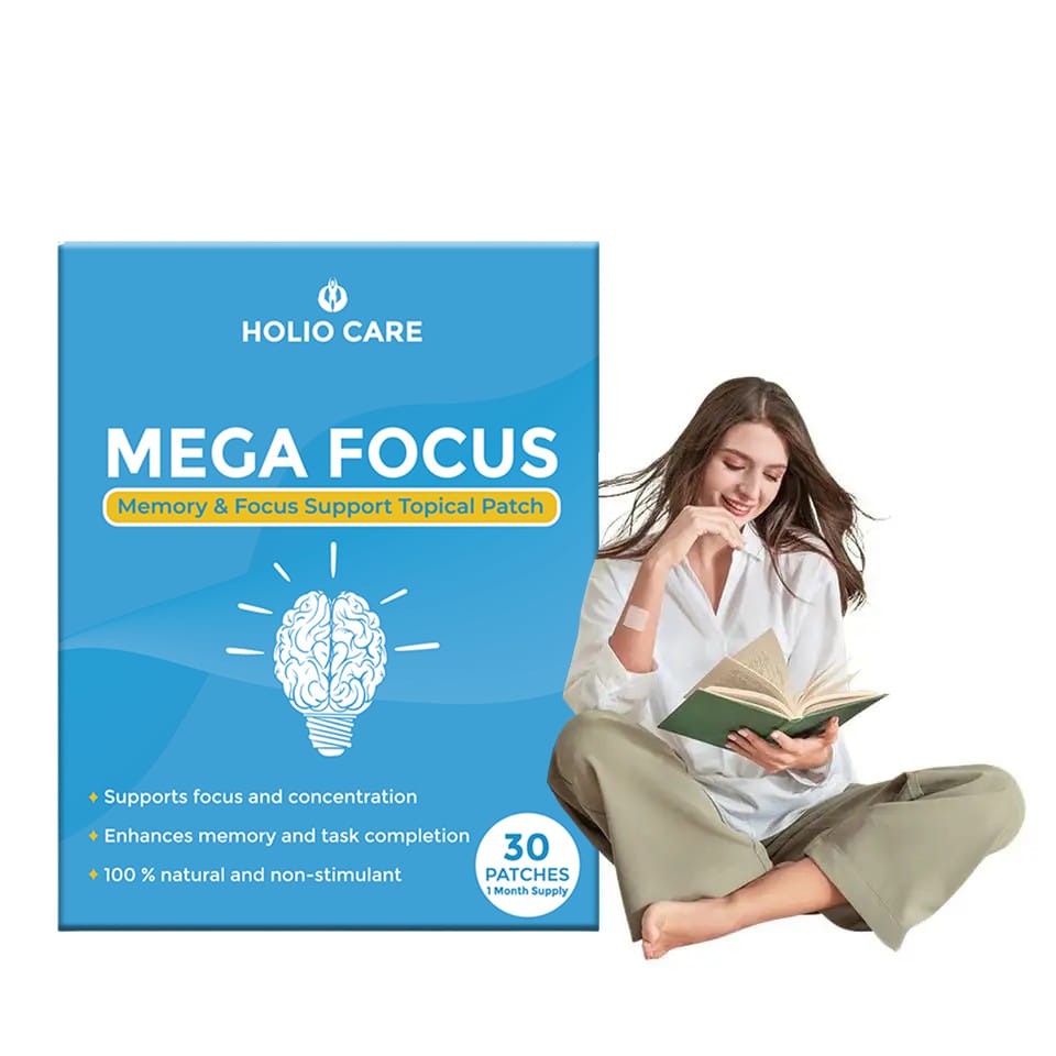 Mega Focus Patch – Natural Supplement for Focus & Concentration