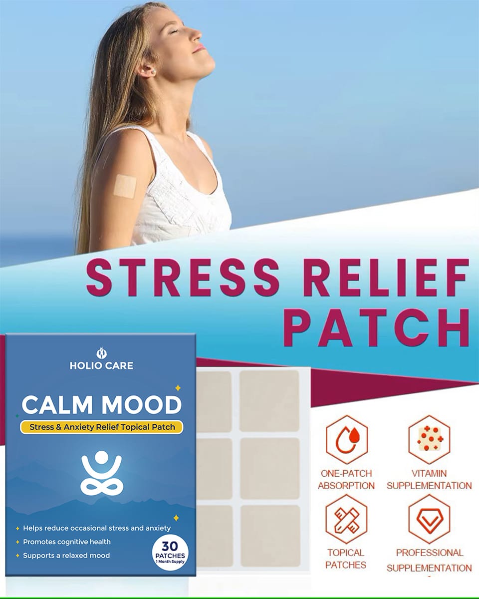 Holio Care Calm Mood Patch – Calm & Relaxation Support