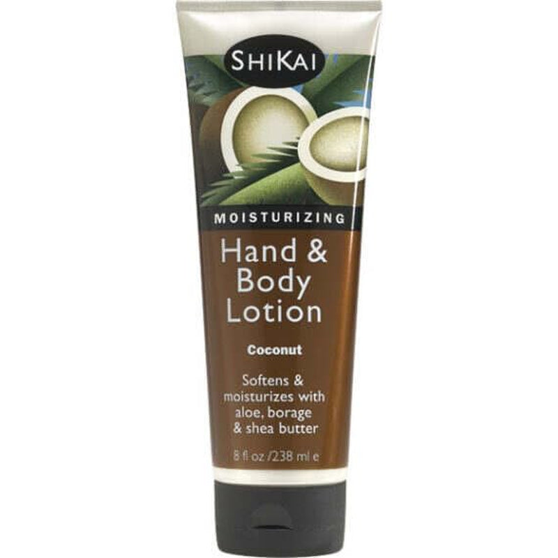 Shikai Hand & Body Lotion (Yuzu, 8Oz) | Daily Moisturizing Skincare for Dry and Cracked Hands | with Aloe Vera & Vitamin E