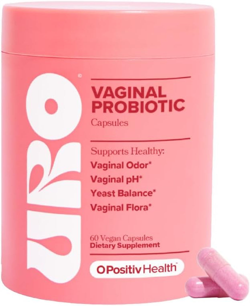 "Vaginal Balance Probiotic - Supports Healthy Flora & Odor, 60 Capsules"