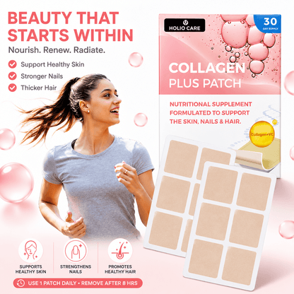 Collagen Supplements Patch – Transdermal Collagen Peptide Patch for Firmer-Looking Skin & Youthful Glow