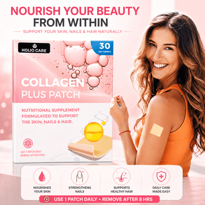 Collagen Supplements Patch – Transdermal Collagen Peptide Patch for Firmer-Looking Skin & Youthful Glow