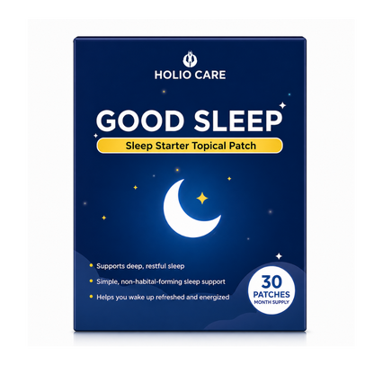 Holio Care Good Sleep Starter Topical Patch –Nighttime Relaxation Support with Plant-Based Extracts