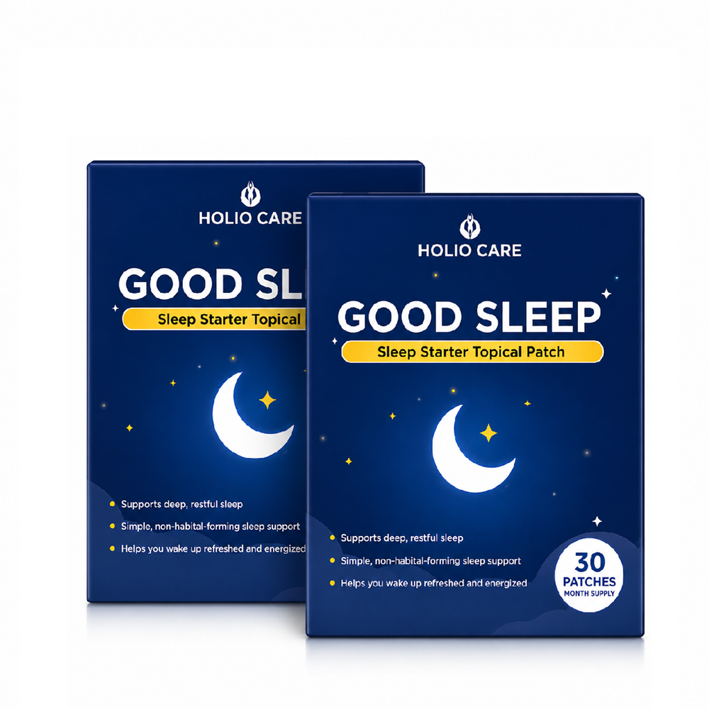 Holio Care Good Sleep Starter Topical Patch –Nighttime Relaxation Support with Plant-Based Extracts