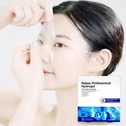 Glutathione brightening hydrogel face mask – Holio Care