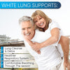 White Lung by Nutrapro - Lung Cleanse and Detox.Support Lung Health. Supports Respiratory Health. 60 Capsule - Made in GMP Certified Facility.