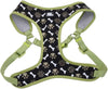 Coastal - Ribbon - Designer Wrap Adjustable Dog Harness, Pink Flamingo Stripe, 5/8" X 16"-19"