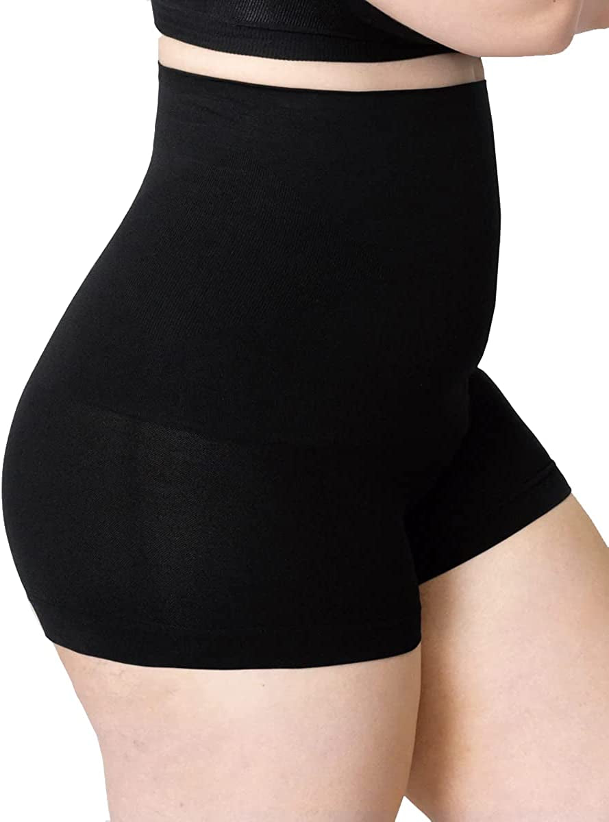 Shapermint High Waisted Body Shaper Boyshorts Tummy Control Waist Slimming and Back Smoothing Shapewear for Women plus Size