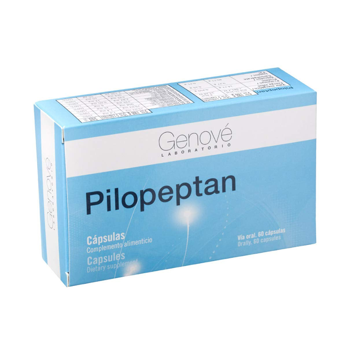 Pilopeptan 60 Capsules - Hair Care - Treatment to Stop Hair Loss - Hair Regrowth Treatment for Women and Men - Vitamins - Provide Nutrients to Your Hair to Stop Hair Loss - Active Ingredients