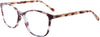 Madison Avenue Blue Light Blocking Glasses anti Eyestrain UV Glare Blue Light Glasses for Women TV Phone Computer Gaming Eyeglasses (Crystal Brown)