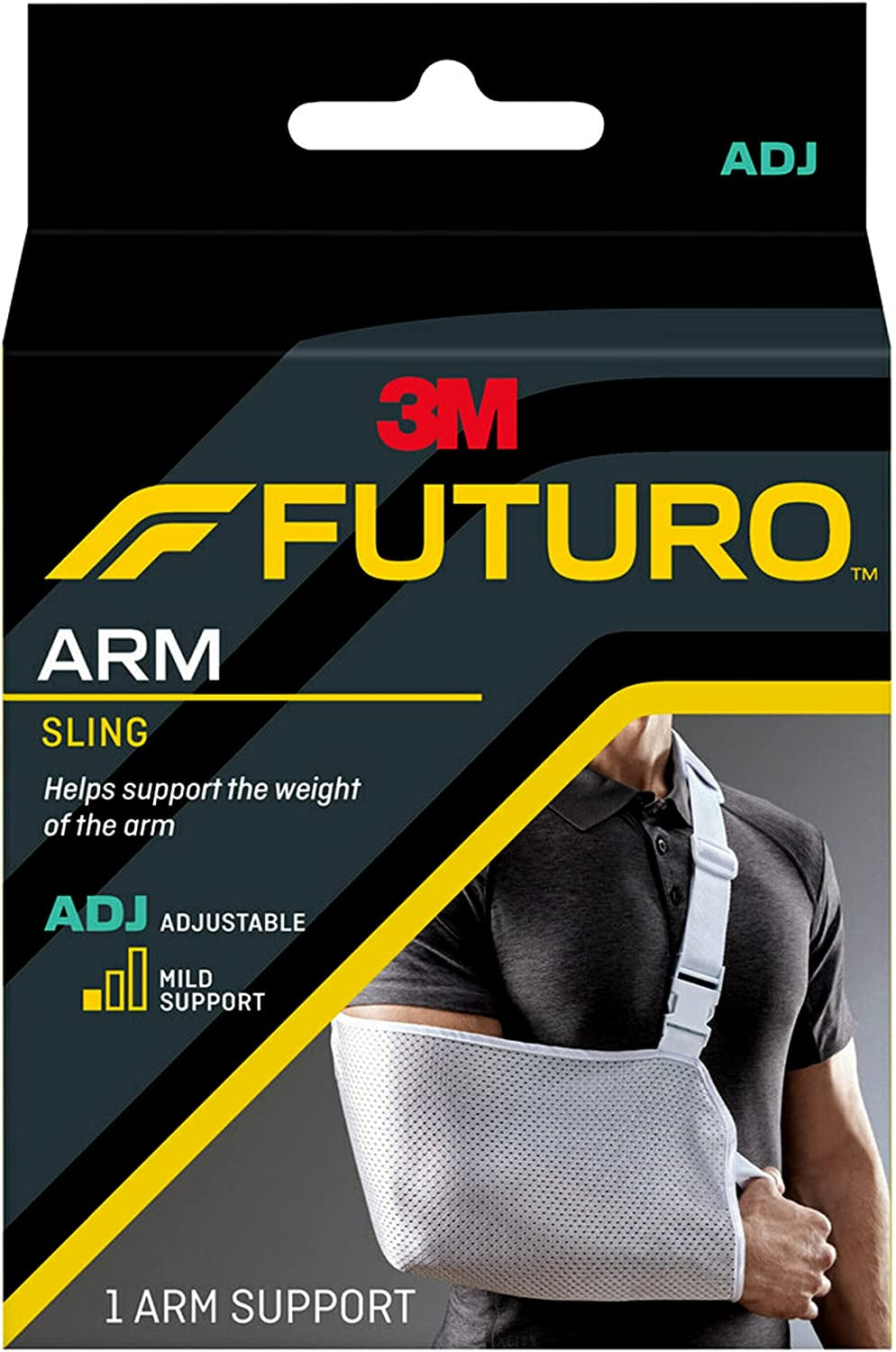 FUTURO Arm Sling, Ideal for Recuperation from a Broken Bone, Sprain, and Surgery, One Size