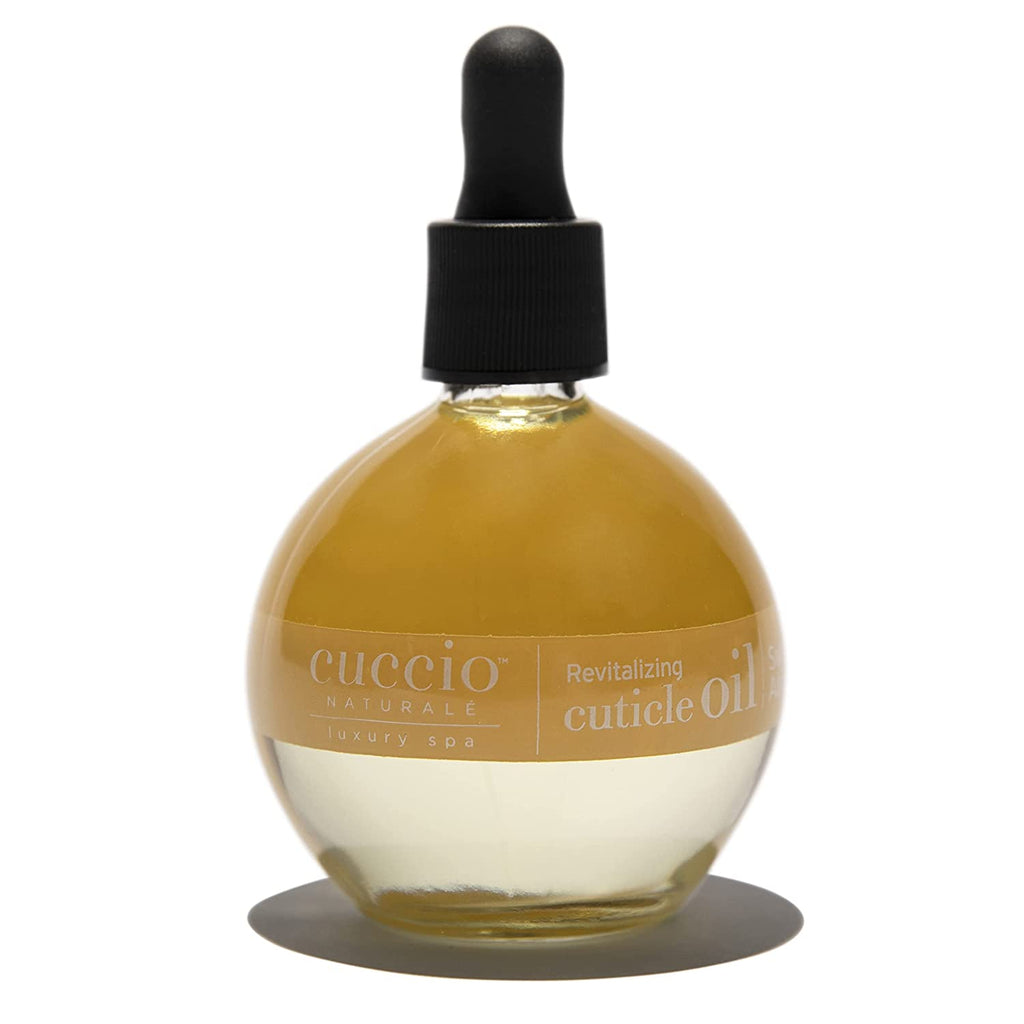 Cuccio Naturale Revitalizing- Hydrating Oil for Repaired Cuticles Overnight - Remedy for Damaged Skin and Thin Nails - Paraben /Cruelty-Free Formula - Milk and Honey - 2.5 Oz