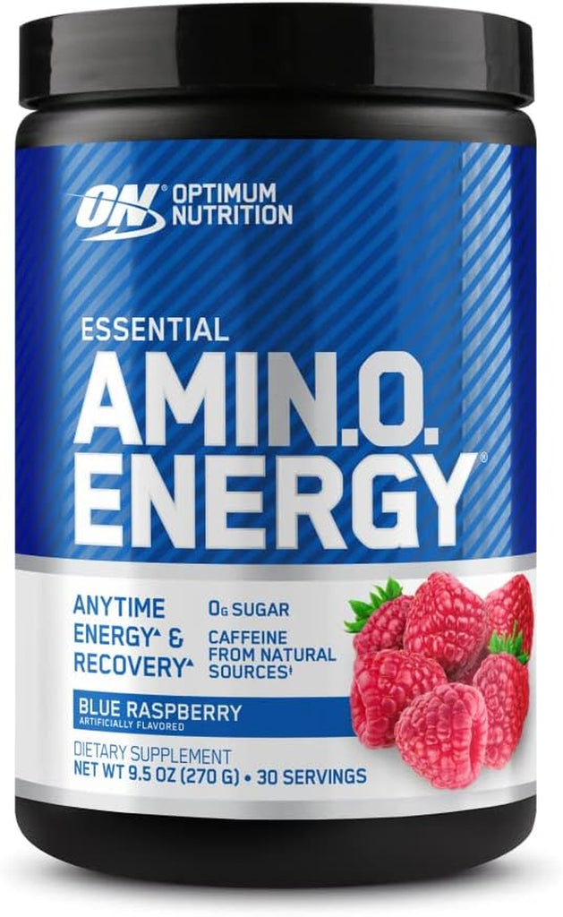 Optimum Nutrition Amino Energy - Pre Workout with Green Tea, BCAA, Amino Acids, Keto Friendly, Green Coffee Extract, Energy Powder - Fruit Fusion & Other Flavors 30 Servings - Free & Fast Delivery