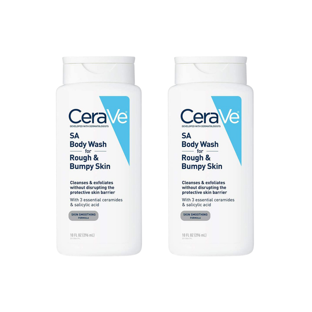 Cerave Body Wash With Salicylic Acid - Fragrance Free Body Wash To Exfoliate Rough & Bumpy Skin 10oz/296ml
