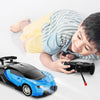 "Ultimate Gahoo Remote Control Car for Kids - Lightning-Fast 1/16 Scale Electric Toy Racing with Dazzling LED Lights - Perfect RC Car Gift for Adventure-Seeking Boys and Girls Ages 3-9 (Blue)"