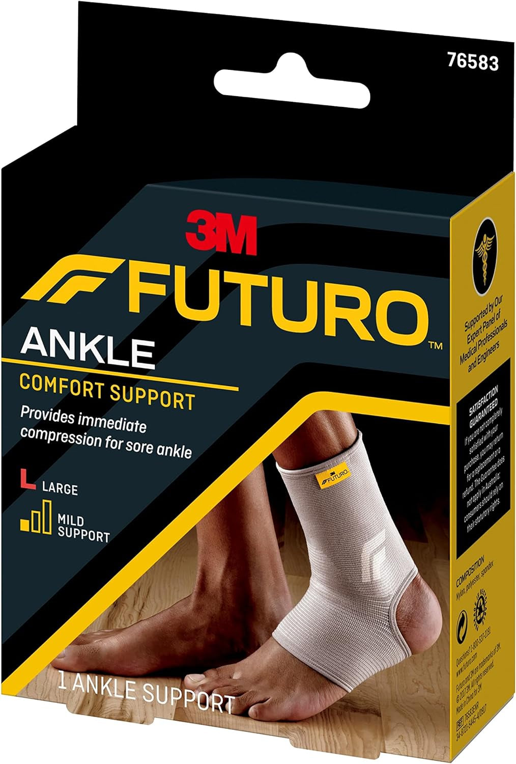 FUTURO Comfort Ankle Support, Large