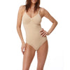 Seamless Bodysuit With Adjustable Straps Nude