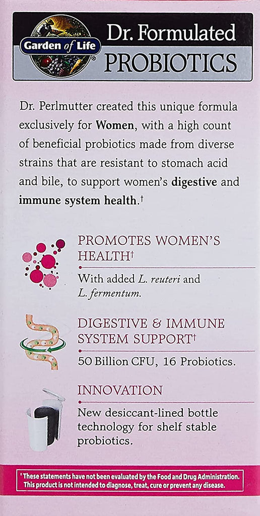 Dr. Formulated Probiotics Once Daily Women'S Shelf-Stable 30 Capsules - Free & Fast Delivery