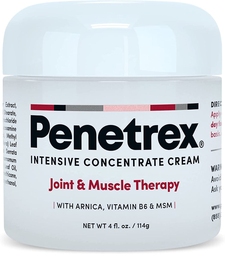 Penetrex Joint & Muscle Therapy – 2Oz Cream – Intensive Concentrate for Joint and Muscle Recovery, Premium Formula with Arnica, Vitamin B6 and MSM Provides Relief for Back, Neck, Hands, Feet