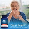 Focus Select® AREDS2 Based Eye Vitamin-Mineral Supplement - AREDS2 Based Supplement for Eyes (60 Ct. 30 Day Supply) - AREDS2 Based Low Zinc Formula - Eye Vision Supplement and Vitamin