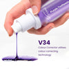 "Ultra-Whitening Purple Toothpaste - Say Goodbye to Stains and Hello to a Radiant Smile!"