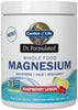 Garden of Life Dr. Formulated Whole Food Magnesium 419.5G Powder - Orange, Chelated, Non-Gmo, Vegan, Kosher, Gluten & Sugar Free Supplement with Probiotics - Best for Anti-Stress, Calm & Regularity - Free & Fast Delivery