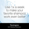Neutrogena Anti-Residue Clarifying Shampoo, Gentle Non-Irritating Clarifying Shampoo to Remove Hair Build-Up & Residue, 12 Fl. Oz