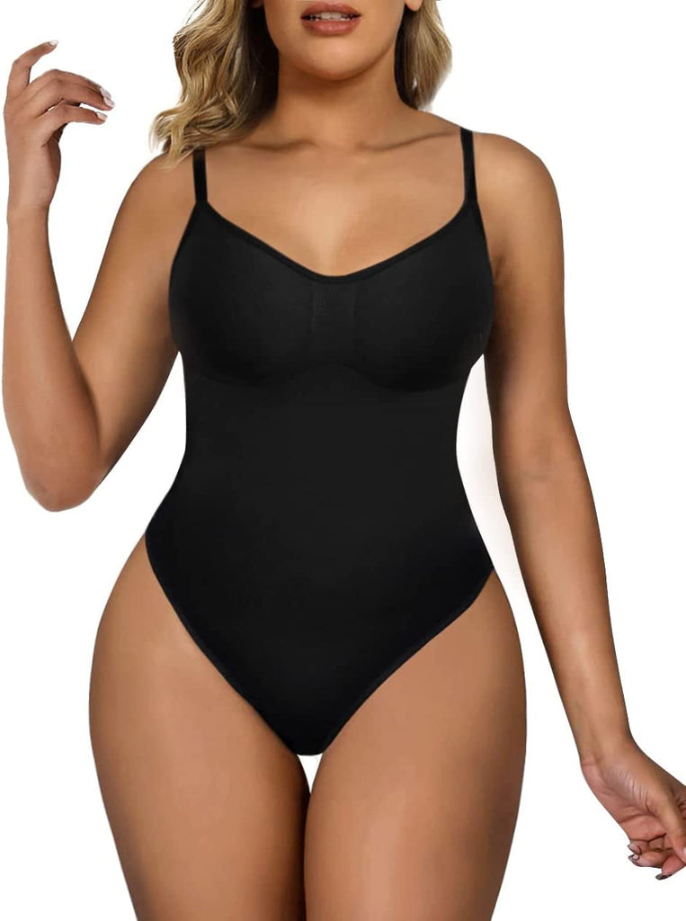"SHAPERX Sculpt & Shape Bodysuit: Ultimate Tummy Control Shapewear for Women - Seamless, Sexy Thong Body Shaper Tank Top"