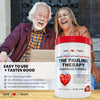 "Boost Your Heart Health with Dr. Linus Pauling Therapy Essentials Formula (PTEF) - A Powerful Powder Supplement packed with Vitamin C, B-12, L-Lysine, L-Arginine, and more! 🌿💪🫀"