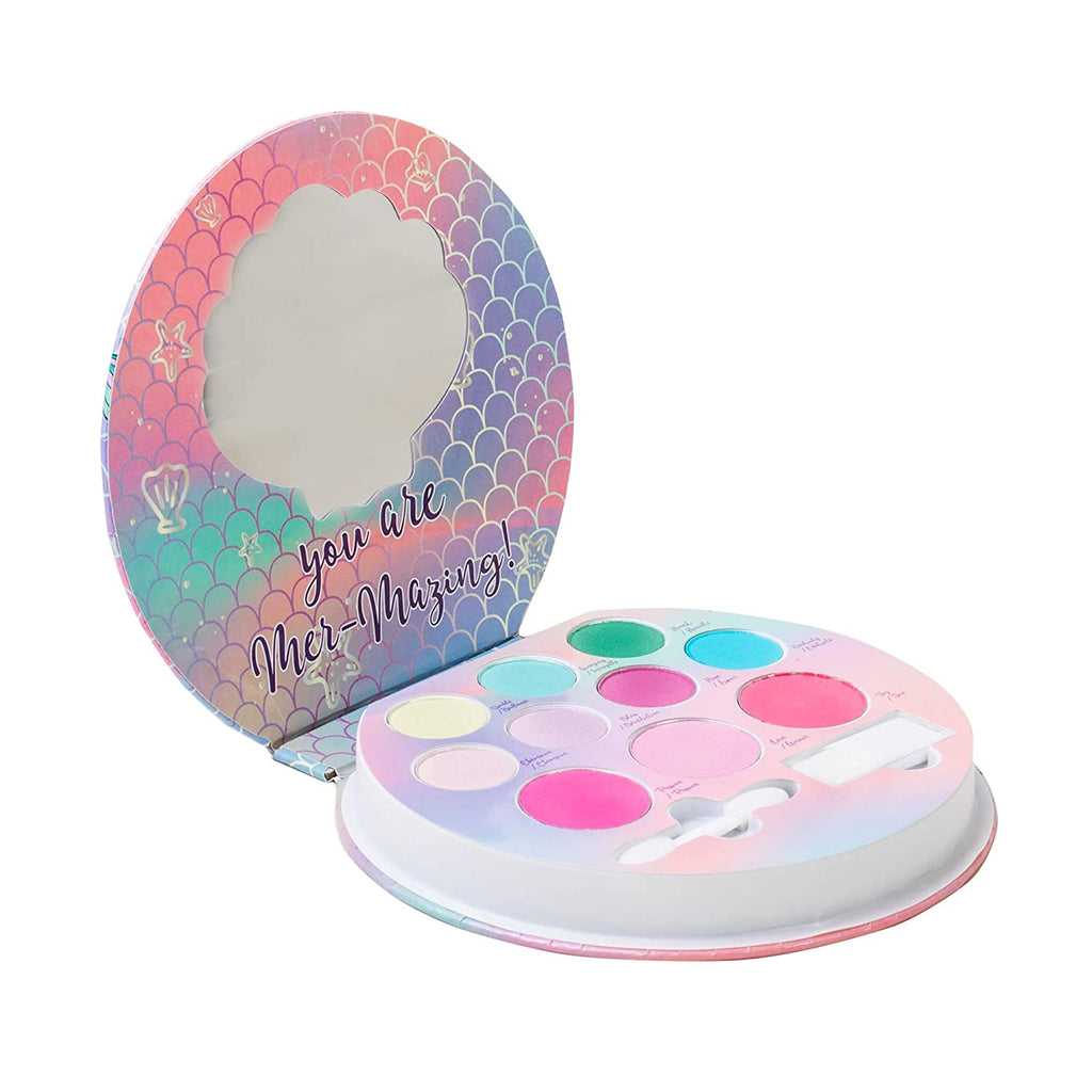 "Mermaid Magic: Sparkling Eyeshadow Palette for the Ultimate Holiday Glam | Perfect Christmas Gift for Girls"