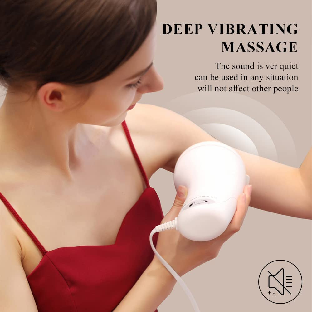 "Ultimate Cellulite Eraser: Electric Body Sculpting Machine with 8 Massage Heads - Get Smooth, Tight Skin!"