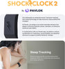 Shock Clock 2 – Silent Alarm Clock Wearable – Best Alarm Clock for Deep Sleepers – Train Your Brain to Wake up on Time – for Couples, Students, Hard of Hearing!
