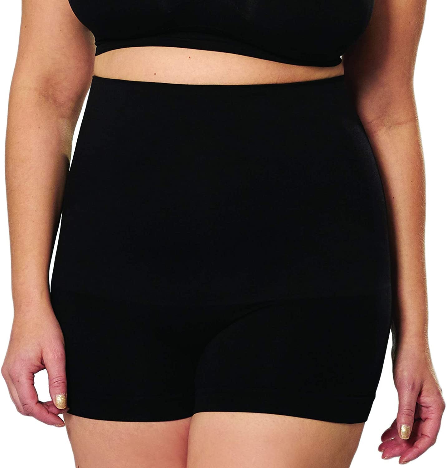 Shapermint High Waisted Body Shaper Boyshorts Tummy Control Waist Slimming and Back Smoothing Shapewear for Women plus Size