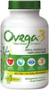 Ovega-3 Vegan Algae Omega-3 Daily Supplement, Supports Heart, Brain & Eye Health*, 500 Mg Omega-3S, 135 Mg EPA + 270 Mg DHA, Fish Oil Alternative, No Fishy Aftertaste, Vegetarian Softgels 60 CT
