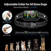 Dog Bark Collar, DINJOO Bark Collar for Large Medium Small Dogs,Smart Bark Collar,Rechargeable anti Barking Training Collar with 8 Adjustable Sensitivity,Bark Shock Collar with Beep Vibration
