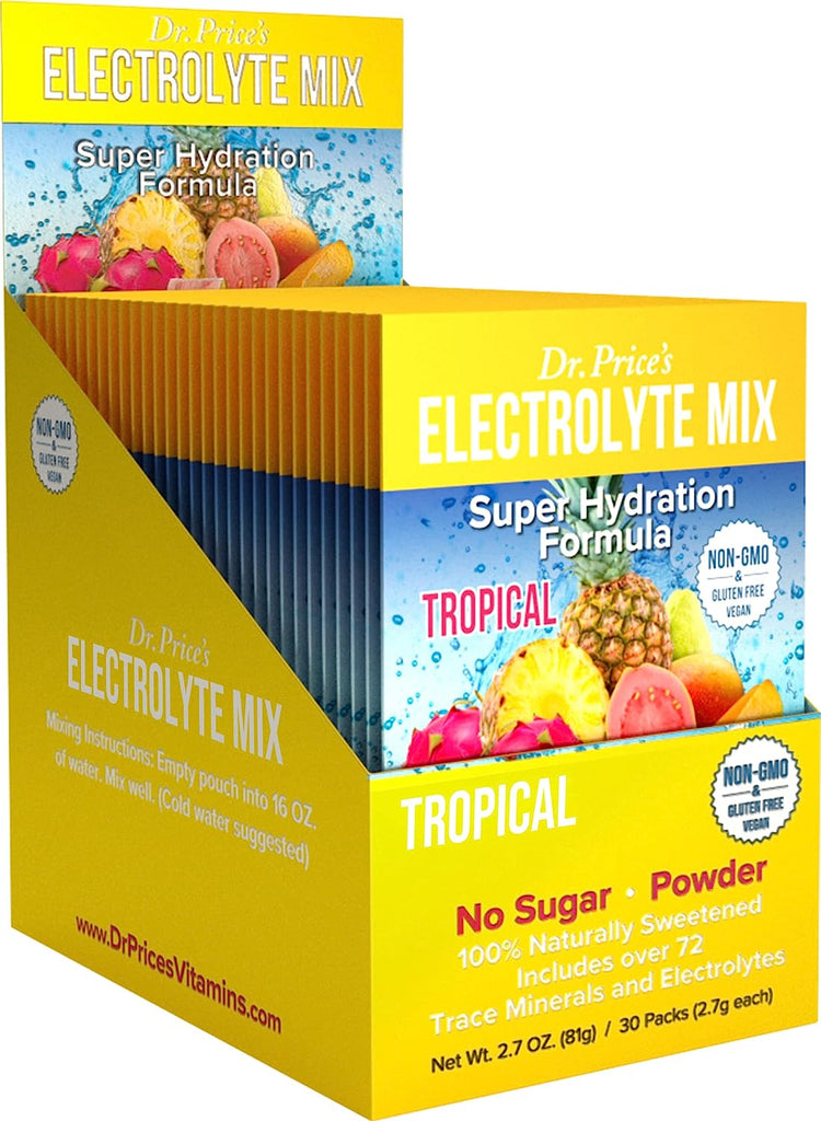 "Ultimate Hydration Packets - Sugar-Free Electrolytes Powder - Boost Your Energy and Performance - Perfect for Keto, Fasting, and Sports - Refreshing Raspberry Flavor - 30 Convenient Packets"