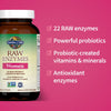 Garden of Life 22 Digestive Enzymes for Women with Bromelain, Papain, Lipase & Lactase plus Probiotics & Vitamins B12, Biotin & Zinc – RAW Enzymes – Non-Gmo, Gluten-Free, Vegetarian, 90 Capsules - Free & Fast Delivery