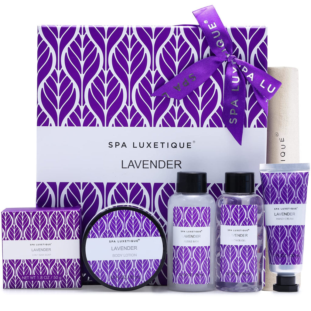 "Rose Bliss: Luxurious Spa Set for Women - Pamper Yourself with Relaxing Home Spa Essentials - Perfect Birthday or Christmas Gift for Her - Includes Body Lotion, Shower Gel, Bubble Bath, and Hand Cream"